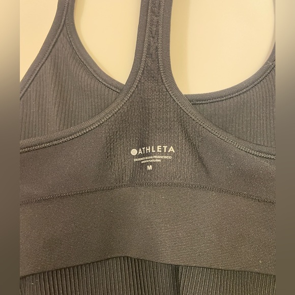 Athleta Ribbed Workout Tank (full length) - Picture 3 of 9